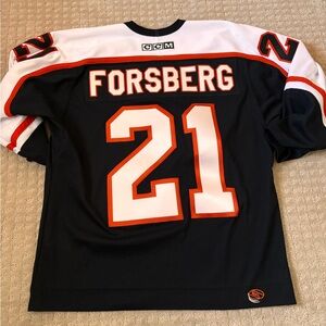Philadelphia Flyers CCM Peter Forsberg jersey